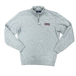 Vineyard Vines Cotton Shep Shirt 3/4 Zip Sweatshirt